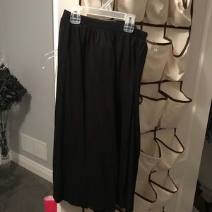 Long Black Skirt